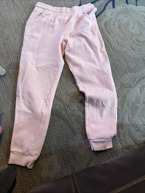 Cat & Jack Light Pink Girls' Cozy Jogger Sweatpants